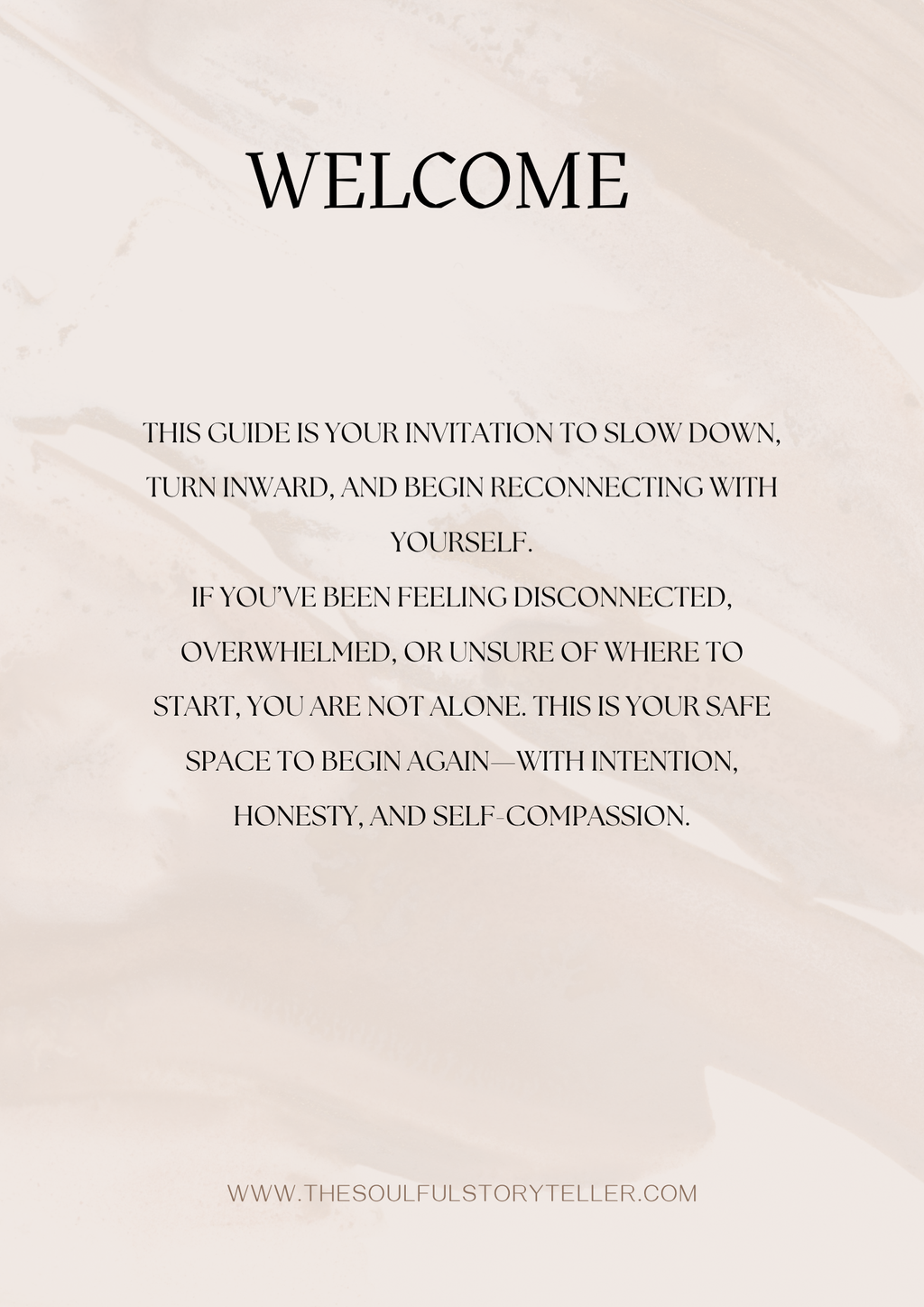 The Journey Inward Starter Guide: Your first step to self-love, healing, and reconnection