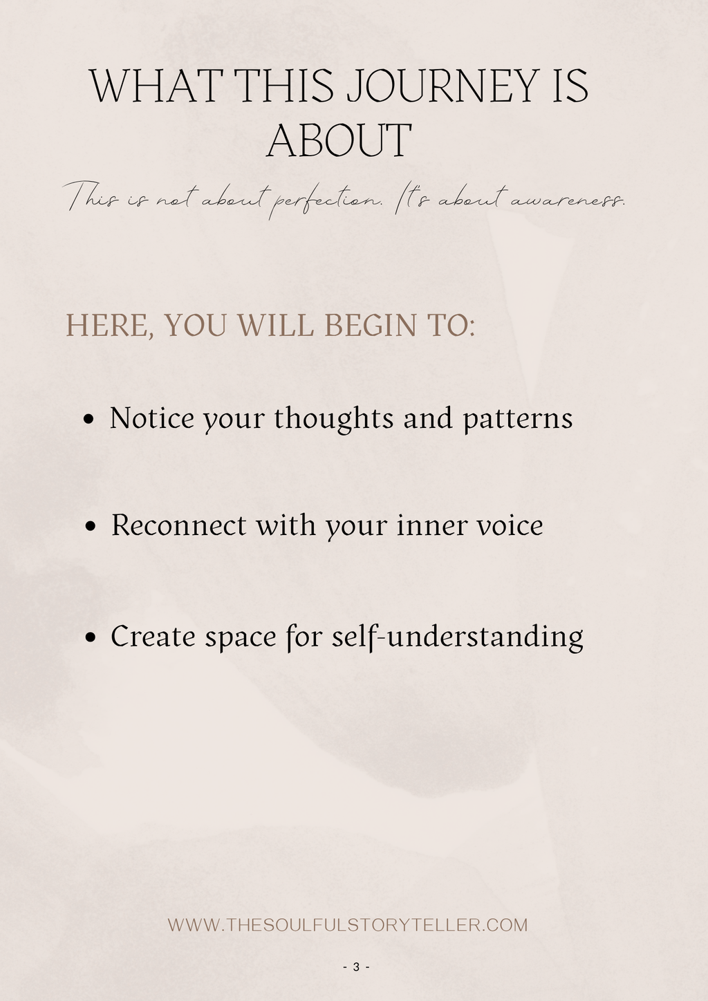 The Journey Inward Starter Guide: Your first step to self-love, healing, and reconnection