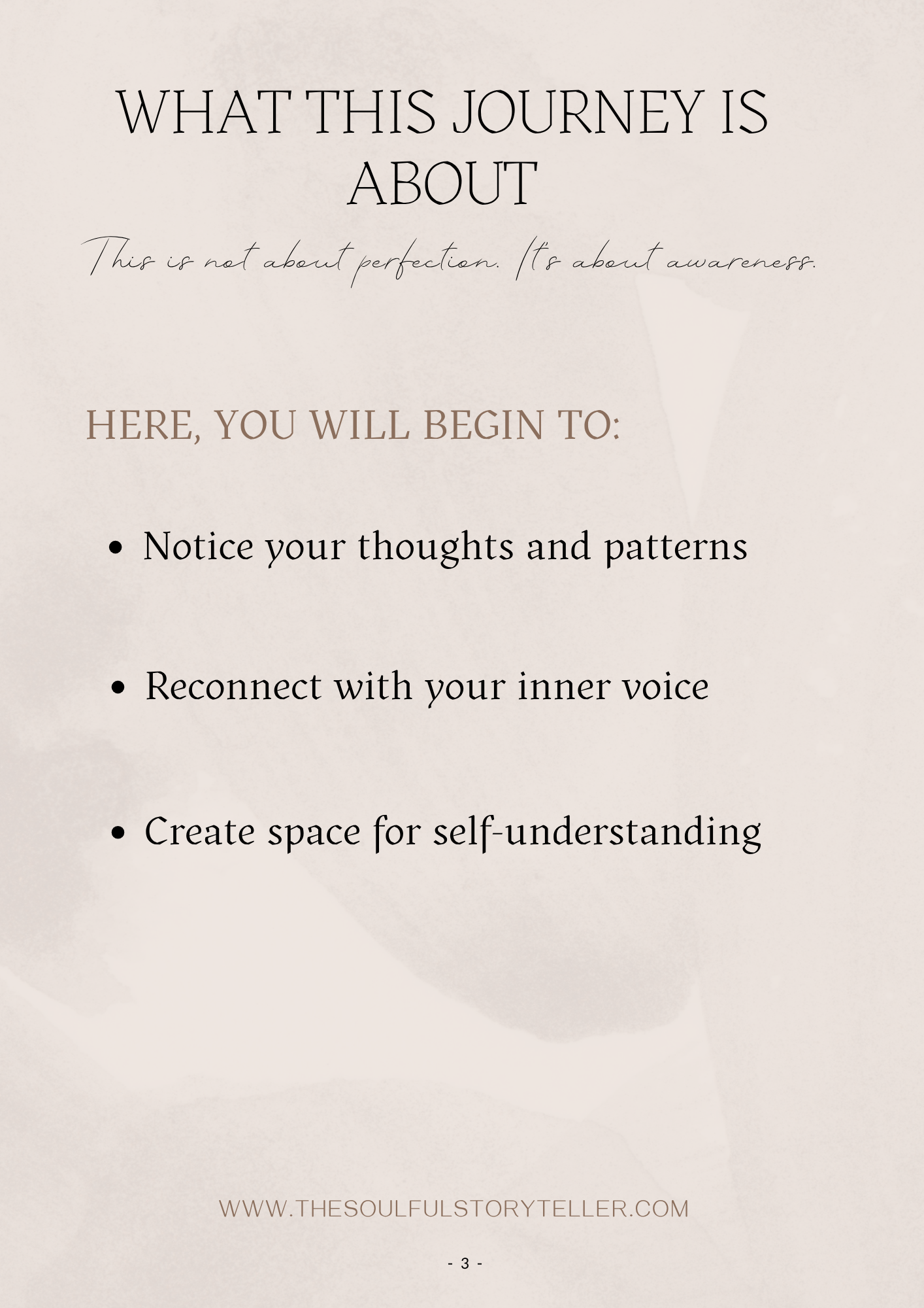The Journey Inward Starter Guide: Your first step to self-love, healing, and reconnection