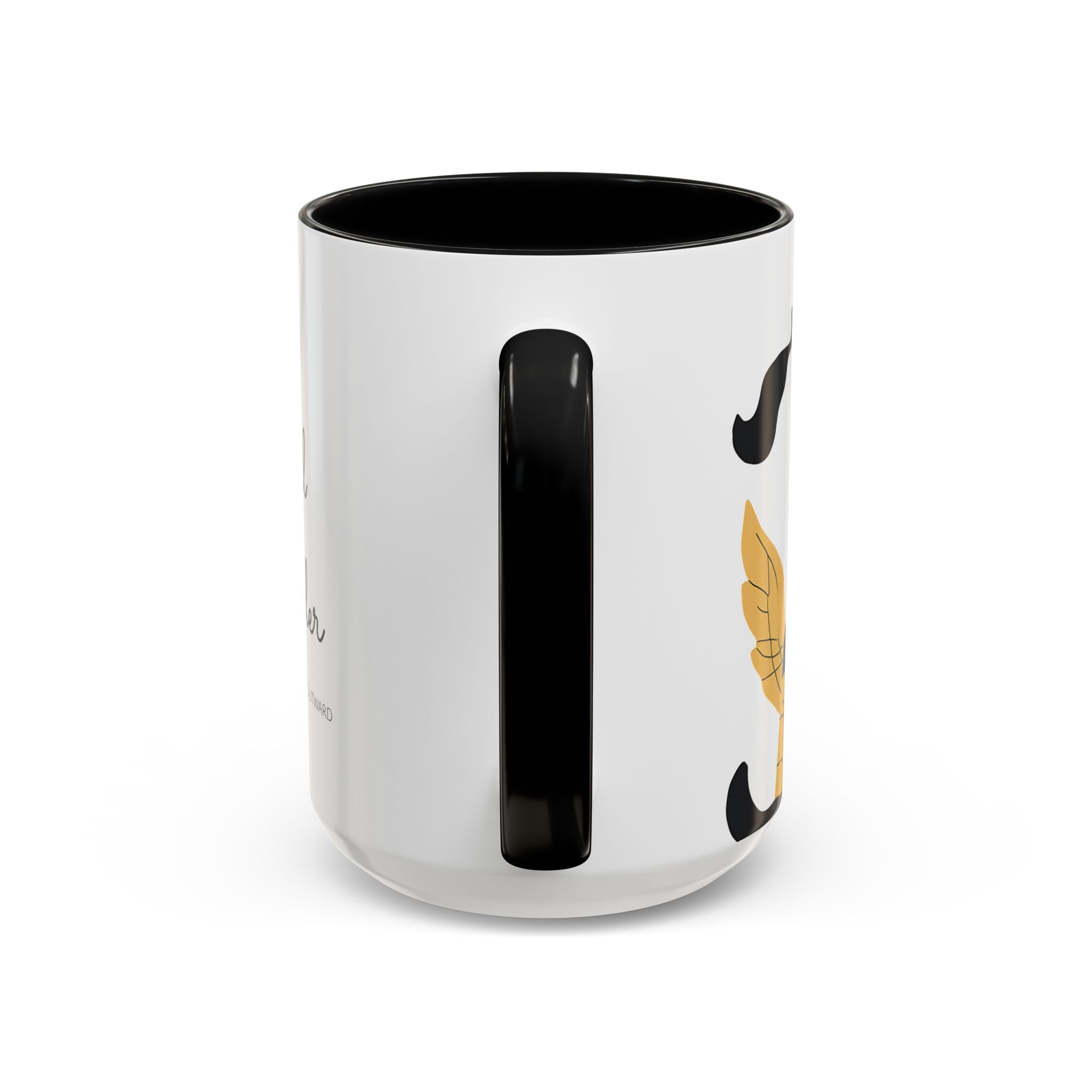 Soulful Storyteller Accent Coffee Mug - 11oz & 15oz - Inspiring Gift for Writers & Dreamers